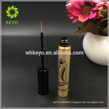 customize aluminum eyeliner tubes packaging eyelash glue bottle